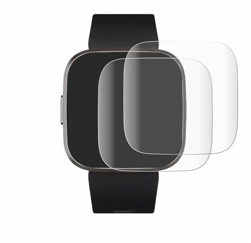 brotect Pellicola Copertura Completa per Fitbit Versa 2 Special Edition (2 Pezzi) Full-Cover 3D Curvo