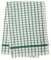 Alanna Jones Set of 6, 45 x 65 cm Large 100% Cotton Luxury Check Soft Kitchen Tea Towels Perfect for Household and Professional Restaurant Bar Catering Kitchen Dish Cloth (Set of 6 Green)