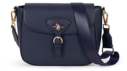 U.S. POLO ASSN. Stanford Flap Crossbody Bag Navy