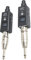 UHF Wireless Microphone System XLR Adapter, XLR Transmitter Receiver,XLR Adapter System with Built-in Battery Wireless Mic Adapter for Dynamic Mic Audio Mixer, PA System