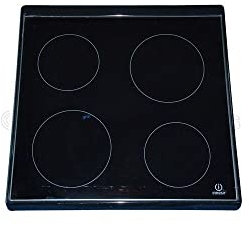 sparefixd Hob Glass (only) & Frame to Fit Indesit Oven
