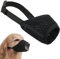 Dog Muzzle Soft Mesh Muzzle - Adjustable Breathable Dog Muzzle, Dog Mask, Mouth Cover for Anti-Biting Anti-Barking, Allows Panting Drinking (Black, Size L)