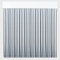 Pertoni Tende Rideaux d'extérieur en plastique PVC et barre en aluminium Noir/transparent Largeur 120 cm x 210 cm Longueur