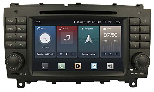 Kompatibel mit: Mercedes CLK W209 ab 2004 MOPF 7 Touchscreen Android Autoradio GPS Navigation CarPlay