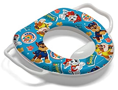 Reductor/Adaptor. Official Paw Patrol Training Toilet Seat,Baby Toilet Seat Children's Soft Padded Toilet Seat Training Seat Paw Patrol Toilet Adapter Reducer