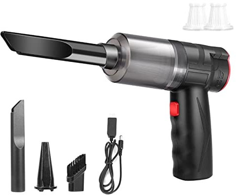 Herold Aspirateur de Voiture Multifonctionnel 150W Puissant Aspirateur à Main et Voiture Mini Aspirateur à Double Usage