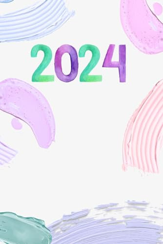 2024 Bullet Style Journal Planner | Full Dated 2024 Planner & Journal | Themed Monthly Pre-Made Trackers and Logs