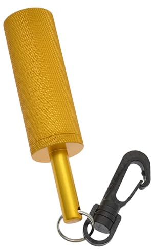 Rasselstab, Unterwasser-Shaker, Aluminiumlegierung, Signalglocke, Tauchstab, Unterwasser-Kommunikationsgerät, Tauchsignal-Stick mit Clip, Geräuschmacher für Tauchen