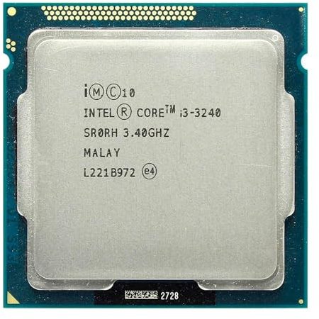BQTEC Intel Core i3-3240 3.40 GHz Dual-Core Quad-Thread 3 MB Cache 55 W CPU Processore LGA 1155