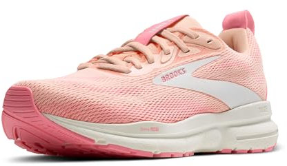 Brooks Damen Trace 4 Sneaker, Tropischer Pfirsich/Dianthus/Grau, 39 EU