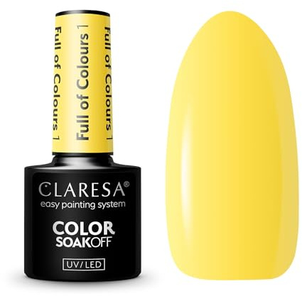 1 Full of colours UV Nagellack 5 ml Claresa
