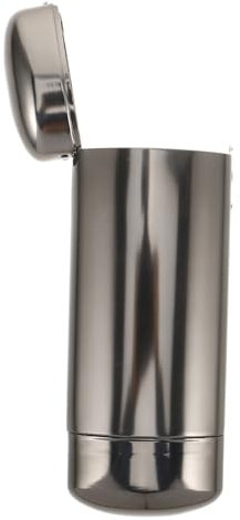 LIFKOME Aluminium-Metall-Brillenetui Hartschalen-Brillenetui Aluminium-Sonnenbrillen-Etui Taschen- Schmales Hartschalen- für Damen Und Herren Grau