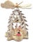 Wichtelstube-Kollektion XL Weihnachtspyramide Skifahrer und Sternensinger, Pyramide für Teelichter Weihnachten Weihnachtsdeko Holz mehrere Ebenen 30cm groß