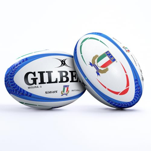 Gilbert PALLONE RUGBY REPLICA ITALIA MISURA 5