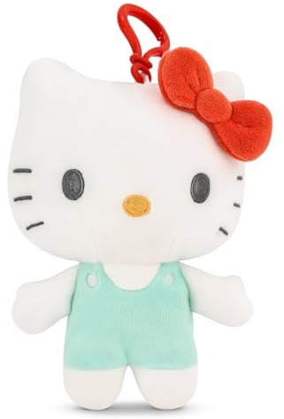 Simply Toys Offizieller Hello Kitty Plüsch-Schlüsselanhänger, 16 cm, Ganzkörper-Design mit charmantem rotem Kleid, bezaubernde Hello Kitty Kollektion, Hello Kitty Geschenke