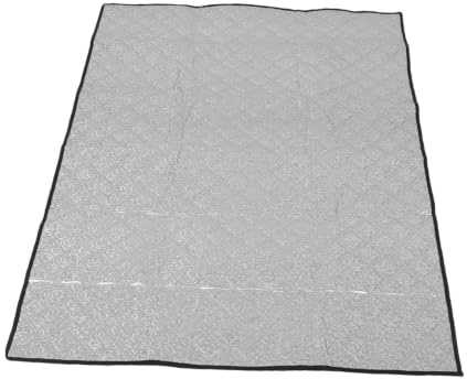 Gatuida Insulated Freezer Cover Lightweight Aluminum Foil Material with High-reflectivity Surface Tailored Shape for Heat Reflection and Compressor for Refrigerators and Chest Freezers