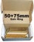 Mixed Pack 500 x 50mm Galv Ring + 500 x 75mm Galv Ring Framing Nails,Clipped D-Head, for DEWALT 18v Cordless DCN692
