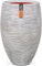 Capi Europe - Gefäß elegant Deluxe Rib NL - 38x58 - Elfenbein - Öffnung Ø27 - Blumentopf für den Innen- und Außeneinsatz - Bruchsicher - 100% recycelbar - KOFI1131