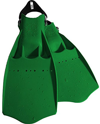 DiveSystem Tech Fin Flossen Technische Gummi, grüne, SM (EU 40 – 42)