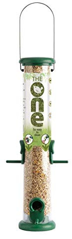 Jacobi Jayne Ring Pull Medium Bird Feeder Birdfeeder for Seeds, Sunflower and Blends 4 Port
