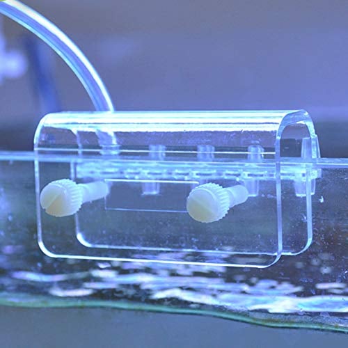 Klemmhalterung für 5 Röhren, transparente Halterung, Aquariumbefestigung, PC-Zubehör, weicher Schlauch, Dosierpumpe, Regal, Krümmer, Tankrohraufhänger, Fisch