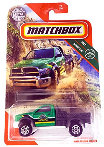 Matchbox 2020 MBX Mountain 77/100 - Pickup-Truck (grün)
