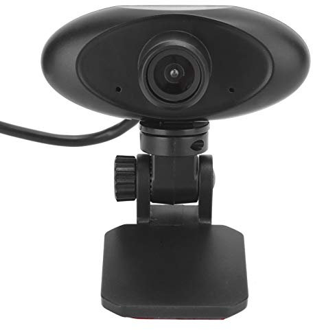 Webcam with Microphone, Streaming Computer 720p HD Webcams, 360 Degrees Rotating Free Drive USB Web Camera For Video Conference, Class Online
