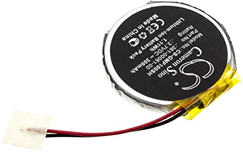 TCTK Akku 300mAh Kompatibel mit [Garmin] Fenix 1, Fenix 2, PD3555w Ersetzt 361-00061-00