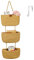 GOCAN hängeorganizer Organizer Wand Organizer tür,3-stufiger Hängekorb aus Baumwollseil gewebt，Organizer hängend badbadkorb zur Aufbewahrung Kinderzimmer Bad und Schlafzimmer