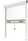 Mosquitera Enrollable cortable para Ventanas - Ajustable en Altura y Anchura - Protección contra Insectos (blanco, 1250 mm x 1600 mm)