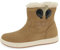 Geox Jungen Mädchen B TROTTOLA Girl Ankle Boot, Whisky/Black, 24 EU