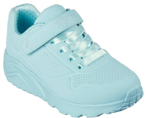 Skechers Uno Lite, Scarpe da Ginnastica Bambine e Ragazze, Turchese, 10.5 Little Kid