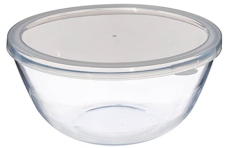 5five - bol à mixer 4,4l avec couvercle en verre