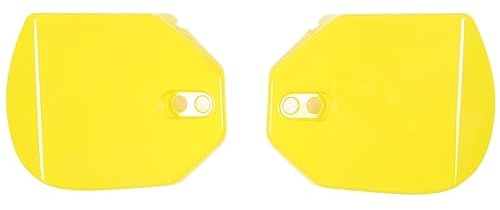 Interieur Zubehör Auto Innenraum Für Chevrolet Für Corvette C8 Für Stingray Z51 Z06 2020-2023 Auto Rear Shock Tower Top Schutz Abdeckung Trim Aufkleber Zubehör (Farbe : Gelb)