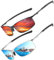 Polarisierte Pilotenbrille Sonnenbrille Herren Damen Freien Leichtgewicht Metallrahmen Angeln Golf Fahren Stilvoll Retro Flieger brille Cat 3 CE