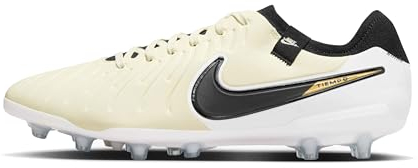 Nike Legend 10 AG-Pro, Botas de fútbol Hombre, Lemonade Black Mtlc Gold Coin, 42.5 EU