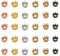 Krönchen für Sorgenwürmchen,Krone Deko,Krönchen,Basteln Anhänger Mini,Zum Kleine Charms,Schlüssel Goldene Groß, Kronen Für Mit,Charm Diy Gold,Metall Vintage,Bastelzubehoer Crown Goldkrone (6 color)