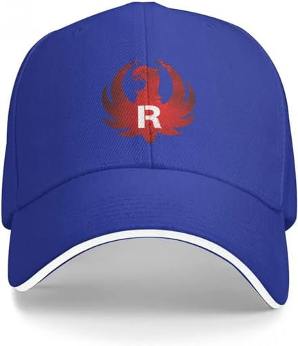 CAPHATMC Baseballkappe Hiphop Sonnenhut Ruger Baseball Cap Golf Hut Caps Caps für Männer Frauen