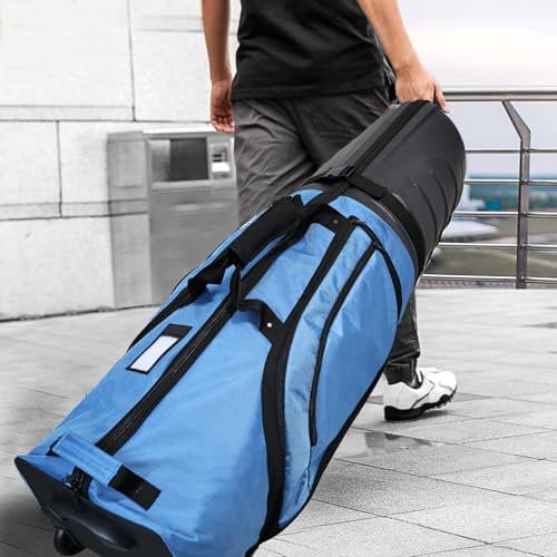 Golf Travel Bag For Airlines With Wheels Abs Hard Shell Top Golf Travel Case With TSA Lock Lightweight And Durable New Version (Hb-2401)
