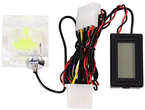 Pc Temperaturanzeige Messgerät 16×10×4 Pc Computer 3 Wege Meter Thermometer Kit Digitale Wasserkühlung Pc Wasserkühlung Temperatursensor Digital
