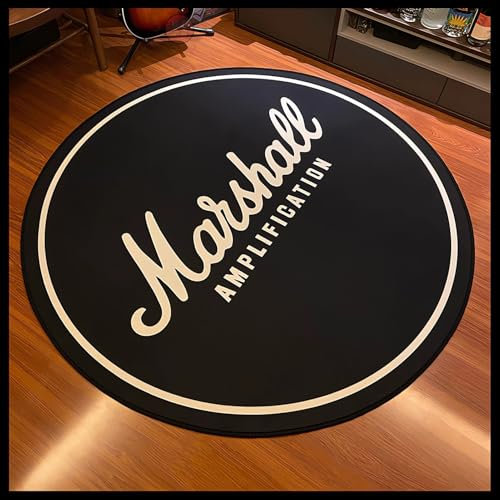 XNDLRZXB Vinyl Schallplatten Teppich modern weich kurzflorig Bedruckt rutschfest waschbar Fußmatte für Zuhause Wohnzimmer Restaurant Schlafzimmer Küche Läufer (K, 120cm)
