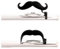 The Original Flute-Stache 2.0 – [2er-Pack] Clip-on Schnurrbart für Flöte, XL und Lenker, Kombi-Version, von Brasstache