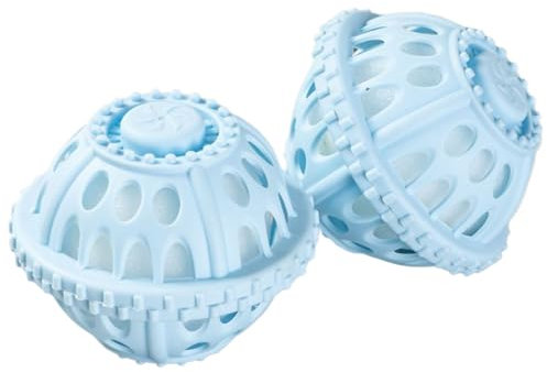 Palla per bucato per lavatrice, senza detersivo, per famiglie, studenti, vacanze, viaggi in, 8,5 x 7 cm