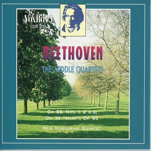 Beethoven: String Quartets, Op. 59, Nos. 1-3, Op. 74, Op. 95