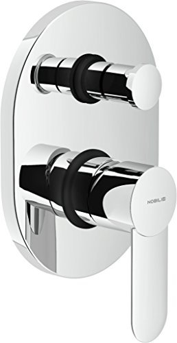 Nobili rubinetterie SA99100CR Miscelatore da Incasso per Doccia 2 Vie, Cromo