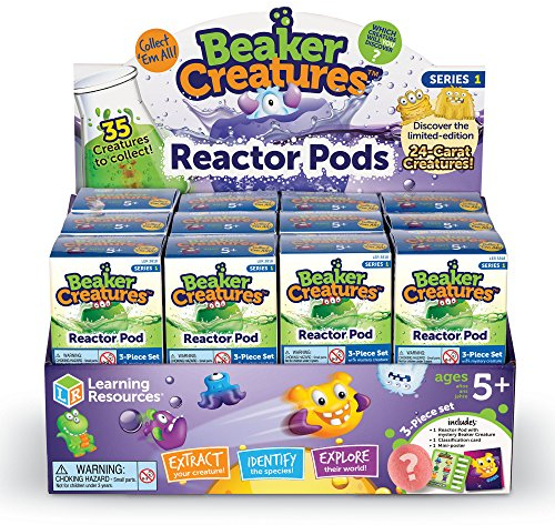Learning Resources LER3818 Beaker Creatures Set of 24 Single POD
