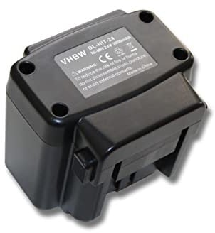 vhbw 1x Batterie Remplacement pour Hitachi EB 2430R, EB 2430HA, HH2414, EB 2433X, 319-807, 319-805 pour Outil électrique (3000 mAh, NiMH, 24 V)