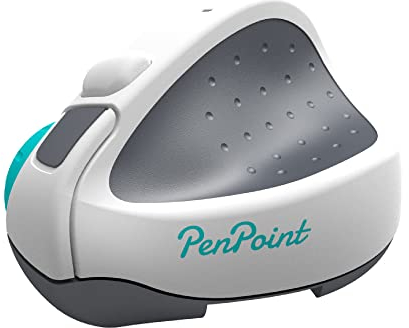 Swiftpoint PenPoint Ergonomic Mouse & Office Health Software Vertical Pen Grip Mouse Compatible with PC/Mac Reduce Muscle Strain & Prevent Injury, RSI, OOS & Carpal Tunnel Wireless & Bluetooth