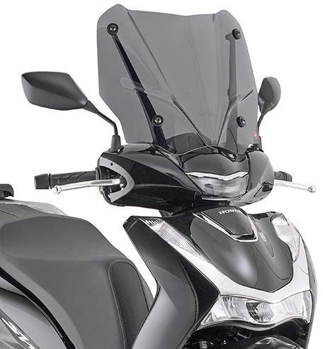 D1181S | 150 Windschutzscheibe, Windschutzscheibe, Givi kompatibel mit Honda SH 125 150 2020 Motorrad Roller