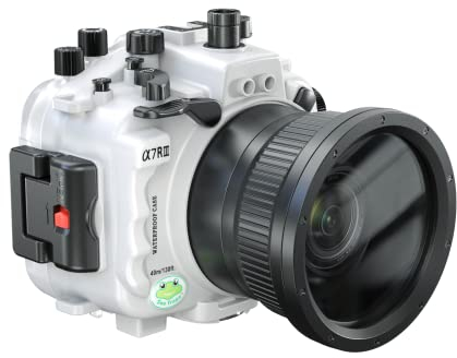 130 Feet/40 Meter Unterwasser Kamera Gehäuse wasserdichtes Gehäuse für Sony A7R III